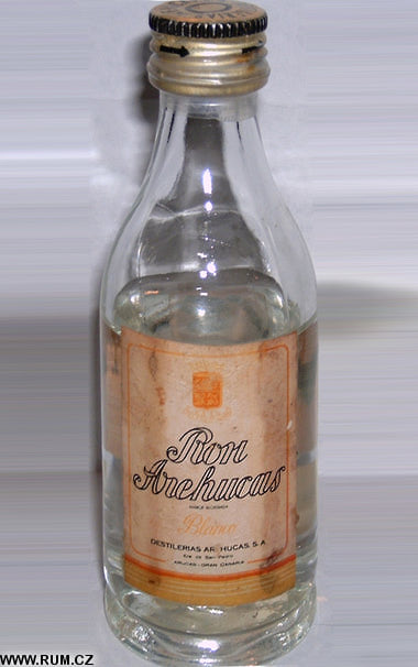 Rum von Destilerias Arehucas, Arucas - Spanien - Peters Rum­etiket­ten